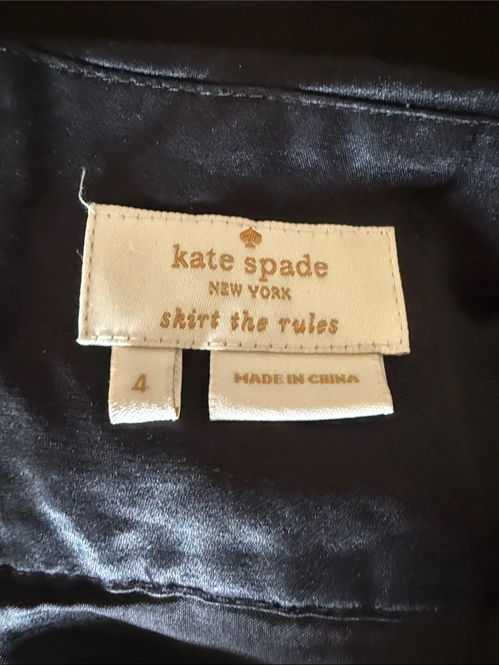 KATE SPADE ♠️ Black Pencil Skirt with High Waistband and Vintage classic look!